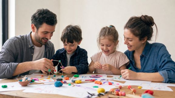 Idées de défis créatifs pour une journée ludique en famille