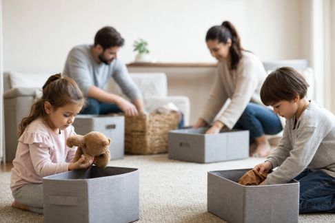 Comment instaurer un désencombrement progressif pour toute la famille