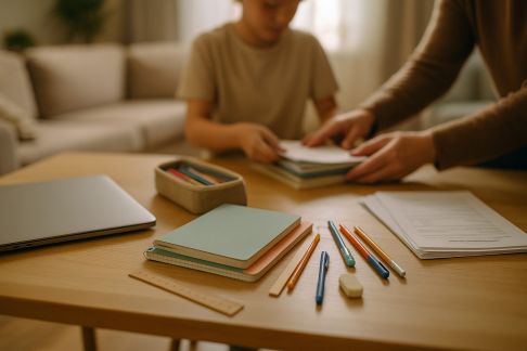 Gérer le matériel scolaire et les devoirs à la maison : méthode efficace