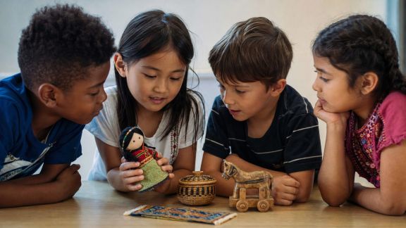 Accompagner les enfants dans la découverte des différences culturelles et familiales