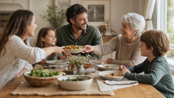 Créer une routine repas du dimanche pour renforcer les liens familiaux
