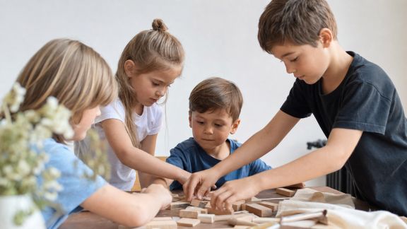 Favoriser la collaboration entre enfants d’âges différents lors des activités éducatives
