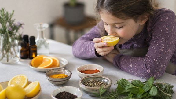 Jeux sensoriels autour des odeurs et saveurs à tester à la maison