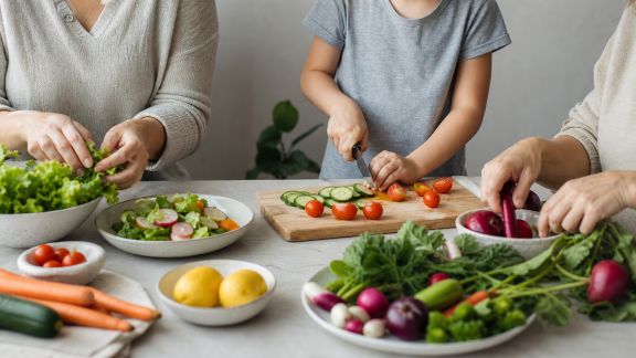 Préparer des repas équilibrés avec des aliments de saison : astuces familiales