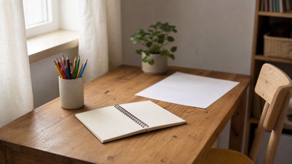 Créer un espace de travail motivant pour l’enfant : organisation et astuces concrètes