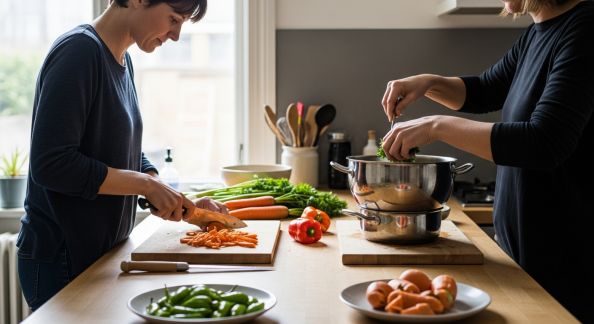 Comment transformer la préparation des repas en moment de partage